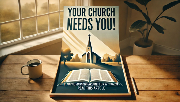 Your Church Needs You