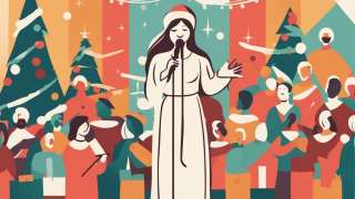 Why do Christians sing at church? image