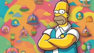 When Homer met God image